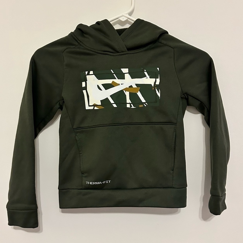 Nike Play Cut Dri-FIT Therma Hoodie boys small 4-5 year old